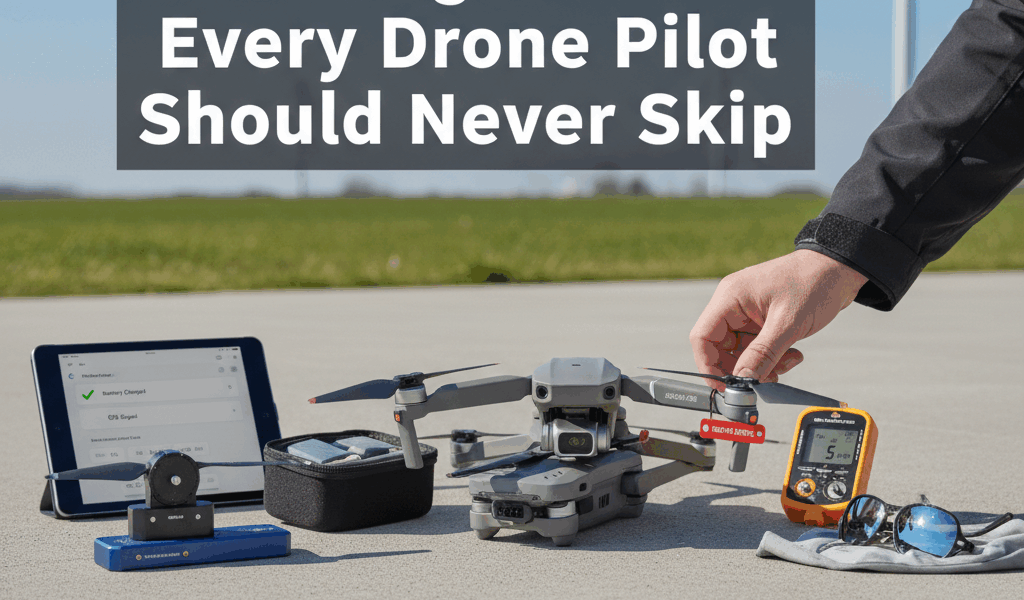 5 Pre-Flight Checks Every Drone Pilot Should Never Skip