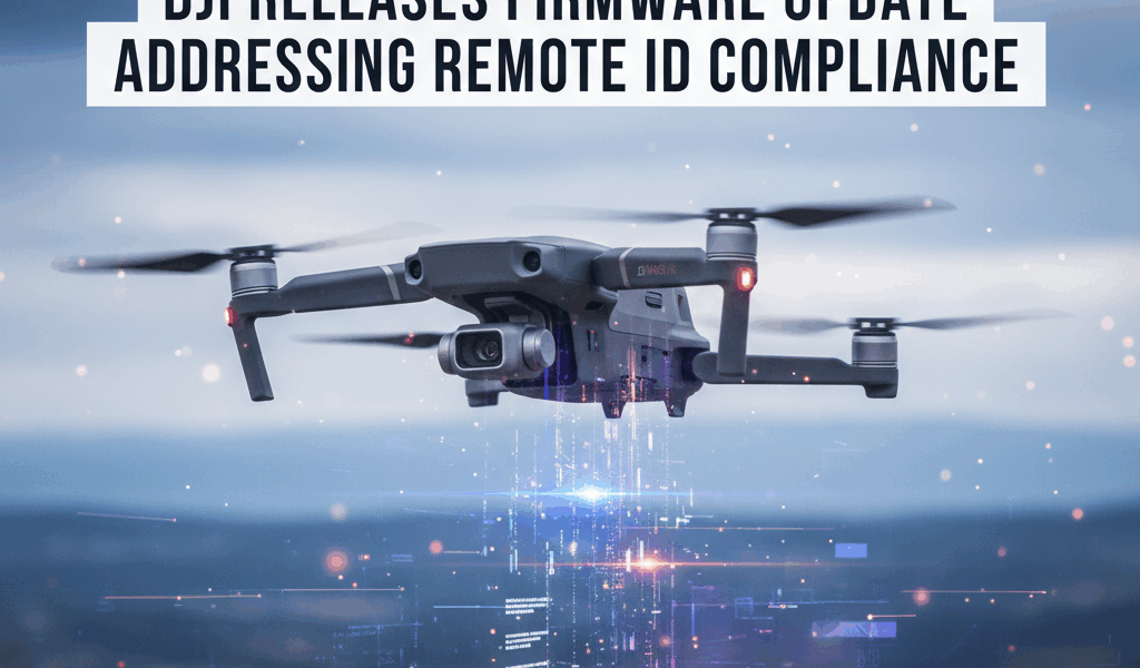 DJI Releases Firmware Update Addressing Remote ID Compliance
