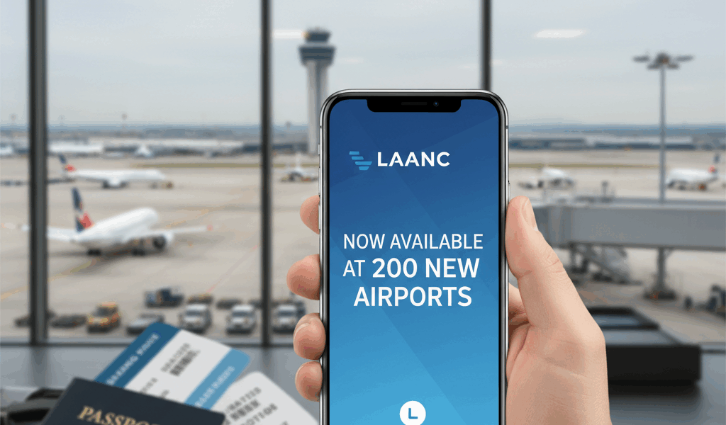 LAANC Now Available at 200 Additional Airports