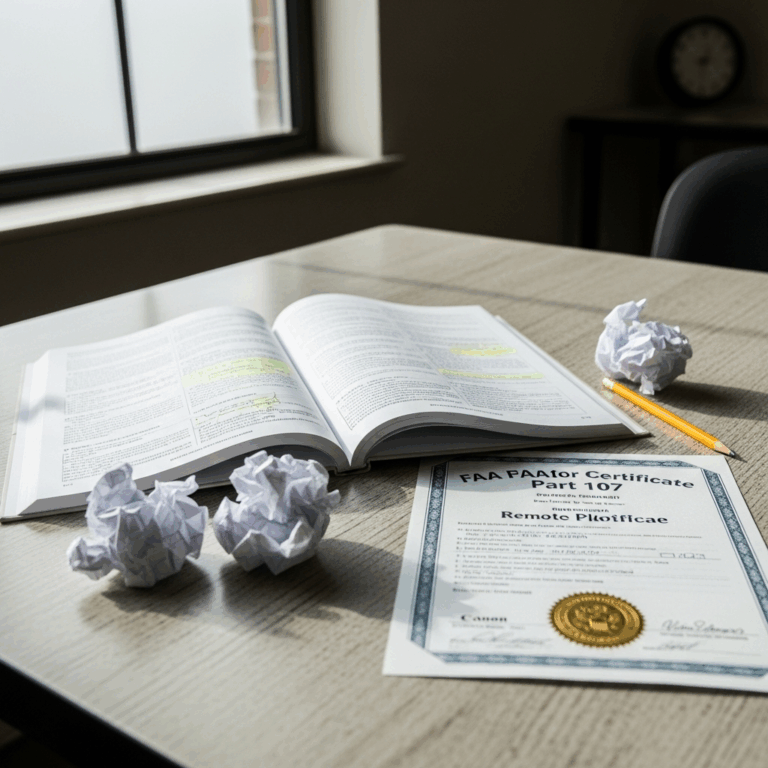 faa part 107 test study materials with drone pilot certifica 20260331 101228