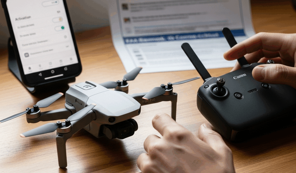 DJI Mini 4 Pro Remote ID Setup Step by Step