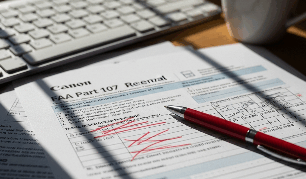 FAA Part 107 Renewal Steps That Trip People Up