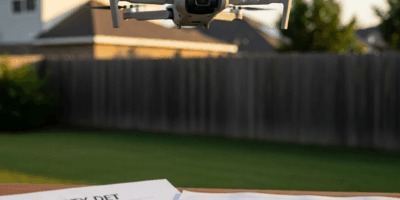 DJI Mini 4 Pro Flying Over Private Property Rules
