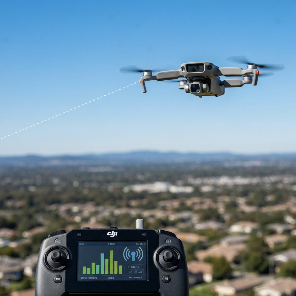 DJI Mini 4 Pro Remote Controller Range FAA Rules
