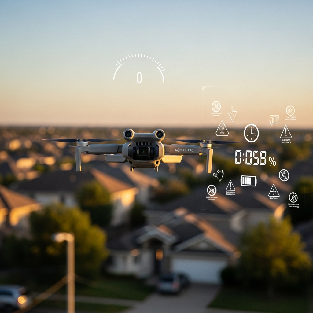 DJI Mini 4 Pro Hovering Time Limits and FAA Rules